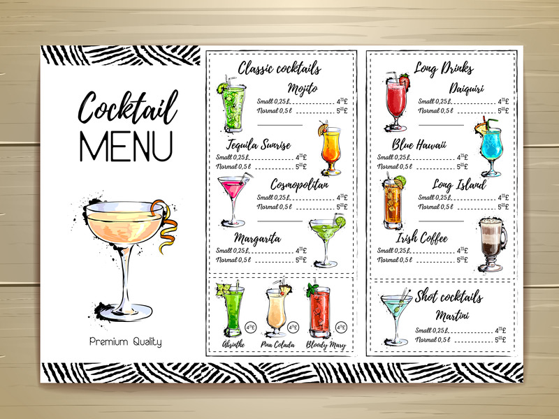 Menu Printing Burbank service