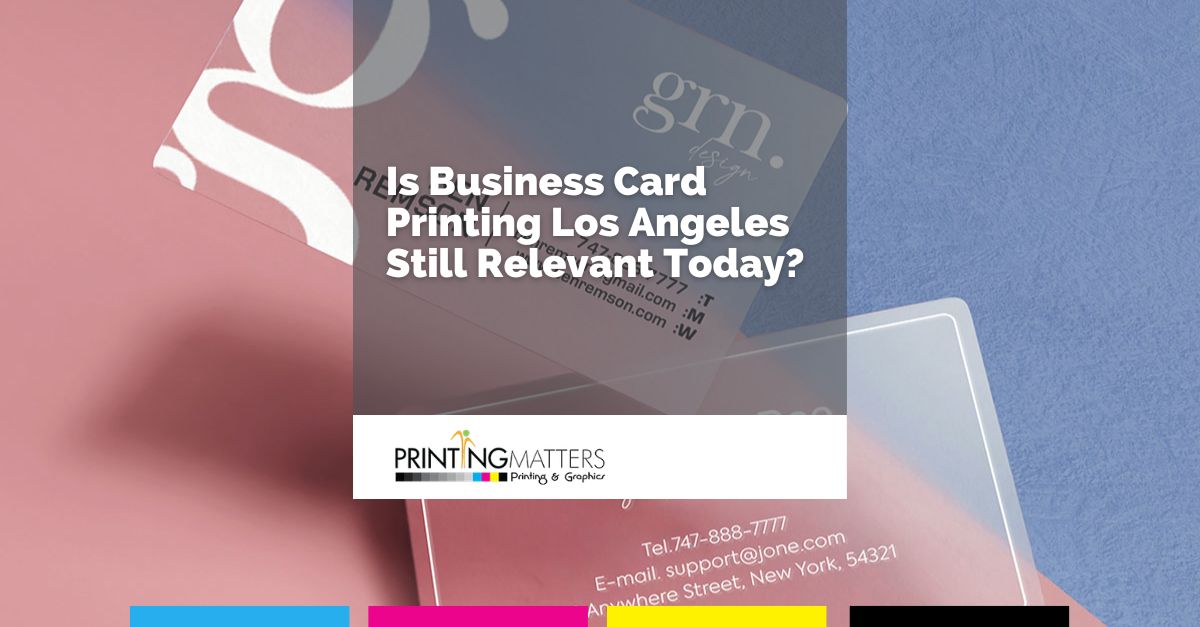 Business card printing in Los Angeles