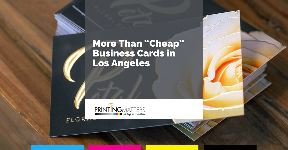 Cheap Business Cards in Los Angeles