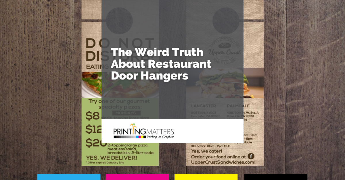 Restaurant Door Hangers