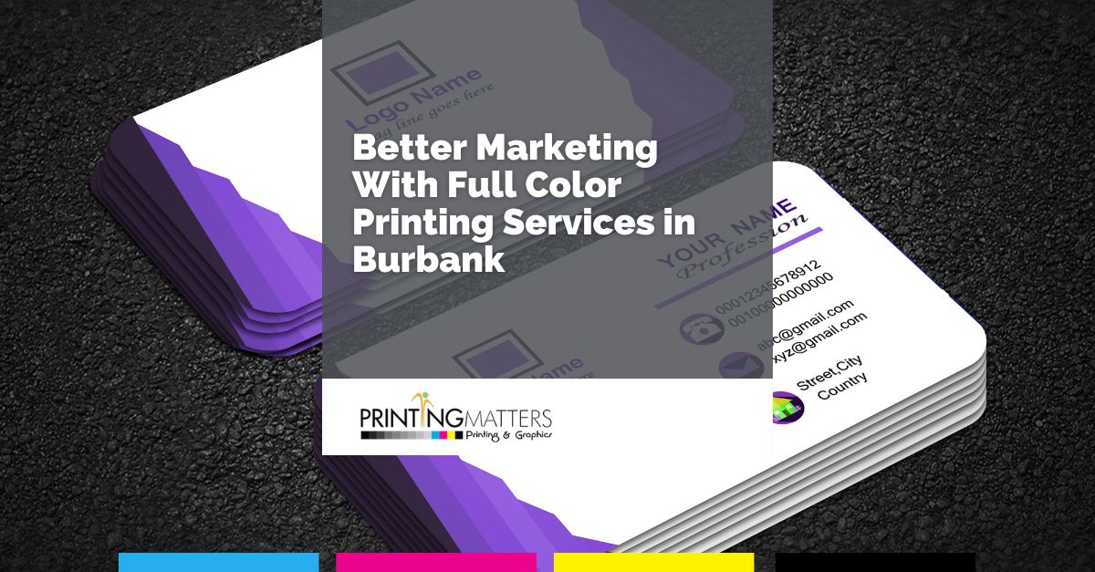 Full Color Printing Services in Burbank