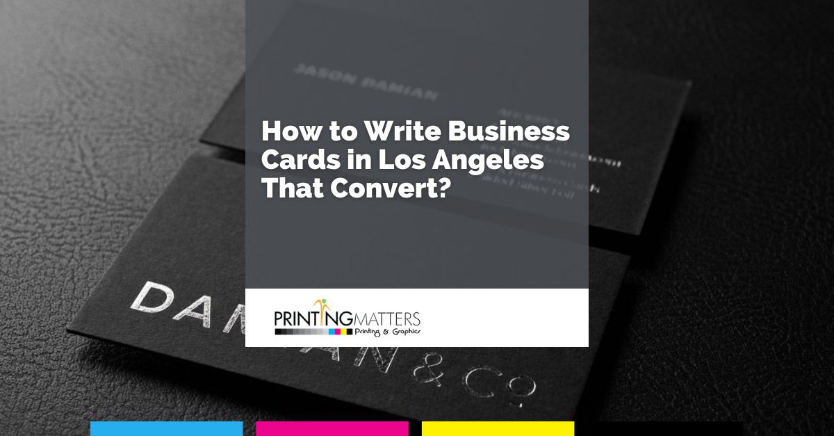 cheap business cards in Los Angeles