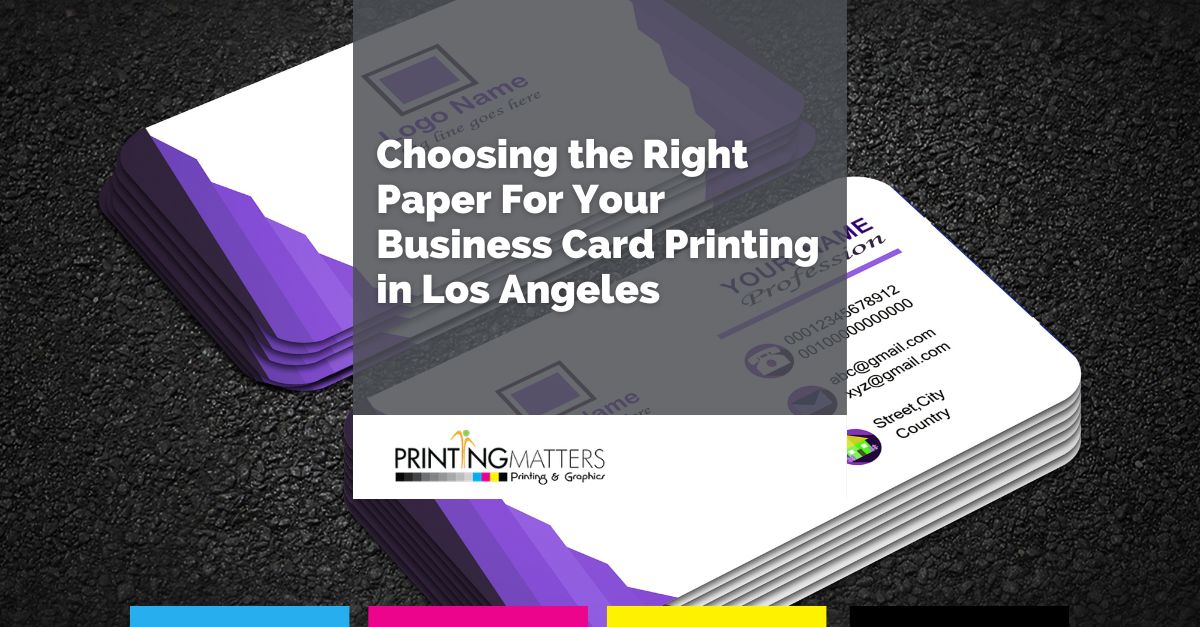 business card printing in los angeles