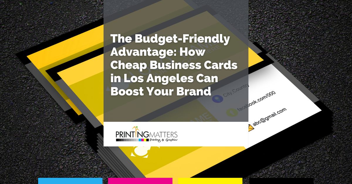 cheap business cards in los angeles