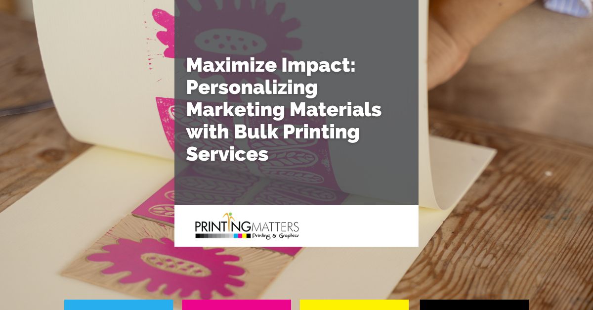 Bulk Printing Services