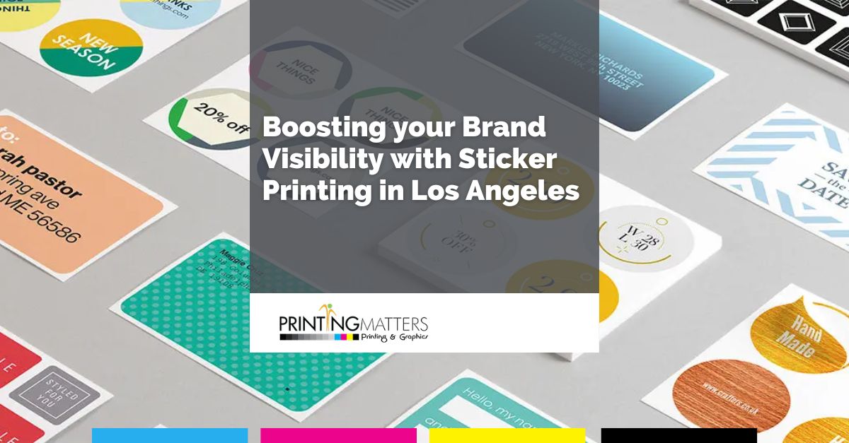 Sticker Printing in Los Angeles