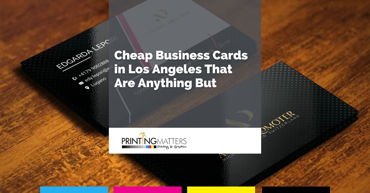 cheap business cards los angeles
