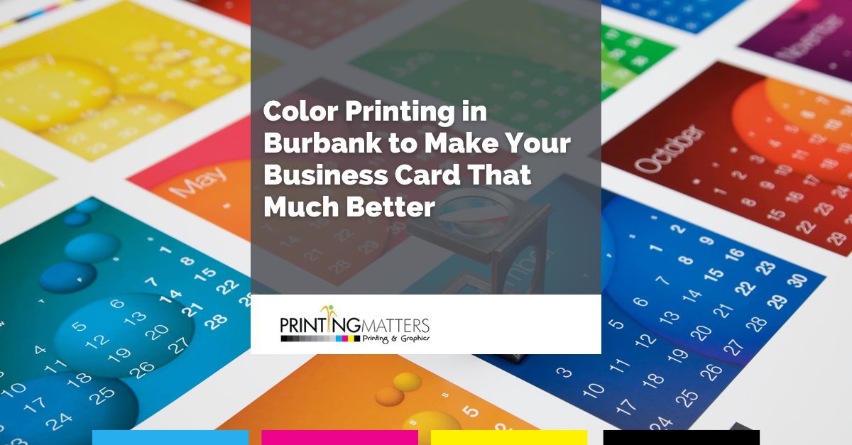 Color Printing in Burbank