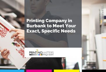 Printing Company in Burbank